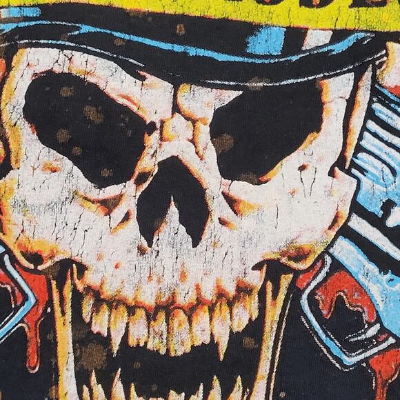 Guns-N-Roses Shirt Womens Large 21x26 Distressed Thrashed - Picture 8 of 12